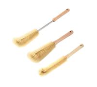 Abaodam 3 pièces Lot Brosses Nettoyage Bouteilles et Pailles Manches Longs Goupillons Multifonctionnels pour Biberons et Gourdes sans Odeur Faciles à Ranger et Utiliser