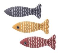 Abaodam 3 Pièces Oreiller pour Chat Produits pour Chats Jouets Petit Taquinerie Fournitures pour Animaux de Compagnie d'intérieur Mignon Joue de Chat Cat Toasing Toys en Tissu
