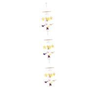 Abaodam 3 Pièces ornement de crèche jouets suspendus pour berceau décorations suspendues pour berceau decor mural decoration mural charme de carillon de vent décoration de crèche