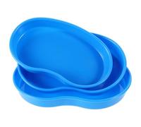 Abaodam 3 Pièces Plateau Forme de Rein Pilulier à Compartiments Organisateur de Médicaments pour Centre et Usage Quotidien