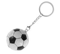 Abaodam 3 Pièces porte-clés casse-tête des balles pendaison nom mini football porte-clés ballon de foot mignon Keychains de sports en plastique Keychains du thème du sport porte-clés sport