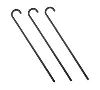Abaodam 3 Pièces Roupchages Béquille De Fête Béquille De Canne De Danse Béquille Décorative Accessoire De Canne pour Vieil Homme Canne pour Costume Canne Costumée Black Plastique