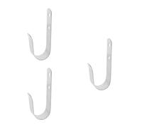 Abaodam 3 Pièces Support de Bouée Acier Inoxydable pour Piscine Crochet et Pratique pour Anneaux de pour Intérieur et Extérieur