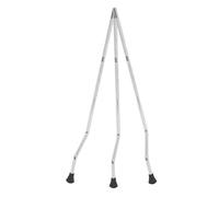 Abaodam 3 pièces Support de Jambe de Tambour Métal Antidérapant Pied de Batterie Stable et Résistant pour Kit de Batterie Accessoire de Remplacement Pratique et Portable