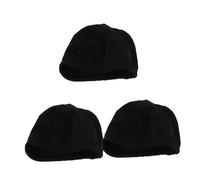 Abaodam 3 Pièces Swim Cap for Men Women Quick Dry Polyester Pool Hat with High Elasticity Comfortable Fit for Long and Short Hair Unisex Swimming Accessory and Beach