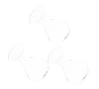 Abaodam 3 Pièces Vase Mural Jardinière Suspendue Vase De Bulbe Jardinière Murale Suspendue Jardinière Hydroponique Suspendue Pot De Fleur Mural Terrarium Suspendu Transparent Un Verre