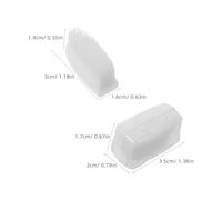 Abaodam 30 Têtes de Brosse à Dents en Silicone Nano Souples et Douces Pack de Recharges 30 Pièces Tête de Brosse Adaptée aux Adultes et Garçon et Filles Soin des Gencives Sensibles