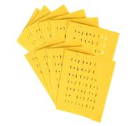 Abaodam 300pièces Papier Rituel pour Funérailles Animaux Crémation Et Commémorations Papier Jaune Sacré pour Rites Adieu