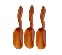 Abaodam 30pcs Cuillères à Terre pour Plantes Succulentes, Outil de Jardinage en Plastique Rouge, Bords Lisses et Design Ergonomique, pour Jardinage Intérieur