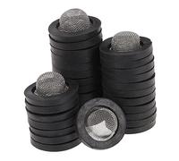 Abaodam 30pièces Joint Torique Acier Inoxydable avec Filtre Kit De Réparation pour Robinet Et Tuyau De Jardin Pouce