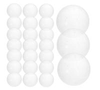 Abaodam 30pièces Lot de Perles Verre Transparentes pour Décoration Maison Et Accessoires Jeu De Dames Chinoises Boules Verre Lisses Et Éclatantes Perles Décoratives Élégantes pour Loisirs
