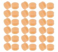 Abaodam 36 Pièces de Frettes Ronds Offrant une Jouabilité Améliorée Repères Clairs en Acrylique Orange pour Guitare Basse et Acoustique pour Musiciens Professionnels et Amateurs