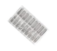 Abaodam 360pièces Barrettes Ressort Bracelet Montre à Accessoire Connexion sans Couture Boîte Transparente