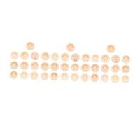 Abaodam 39pièces Cartes De Mémorisation Mensuelle Pour Bébés De Bois Accessoires Photo Pour Capturer Les Étapes De Croissance Et Partager Réseaux Sociaux