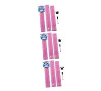 Abaodam 3ensembles Sticker Mural Amovible De Règle De Pour Garçon Fille Décoration Animaux Pour Chambre Salle De Jeux Nurseries