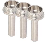 Abaodam 3pcs Remplacement Tige du Piston de Trompette en Acier Inoxydable Antirouille Bielle Résistante la Déformation Accessoires pour Trompette Argenté