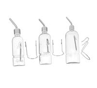 Abaodam 3pièces Bouteille Eau Écureuil pour Animaux Transparente Distributeur Automatique pour Hamsters Cochons Et Petits Animaux