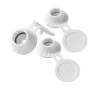 Abaodam 3pièces Couvercles De Bouteilles Pour Condiments Et Gel Douche Bouchons De Rechange Anti-fuites Pour Distributeurs De Salle De Bain