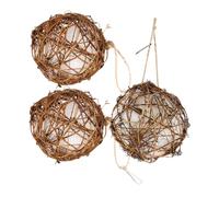 Abaodam 3pièces Poche De Extérieure pour Nichage Oiseaux Nid De Matériels De Nidification Maisons De Nichoirs pour Oiseaux