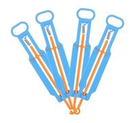 Abaodam 4 Ensembles Balance à Ressort Plastique Éducative DIY pour Garçon Fille Modèle Scientifique Simple à Assembler Matériel et Sécurisé pour Apprentissage Ludique