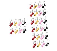 Abaodam 4 ensembles Collier Pour Animal De Compagnie Clochette Décorative Pour Chien Collier Amusant Pour Chat Pour Chaton Nom Petite Cloche Pendentif Pour 16 pièces * 4
