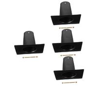 Abaodam 4 Pièces Adaptateur de Gouttière pour Chaine de Pluie Accessoire Décoratif Pratique pour Ecoulement Eaux Pluviales Installation Facile Durable pour Extérieur