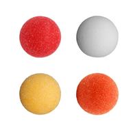 Abaodam 4 pièces Balles de Rechange Football de Table Plastique Multicolores Lot pour Jeux Extérieurs et Intérieurs Remplacement Mini Ballons Soccer pour Tabletop Soccer