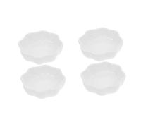 Abaodam 4 pièces Céramique Hamster Résistante Aux Morsures et Déversement Accessoire Durable pour Petits Animaux de Compagnie Facile à Nettoyer