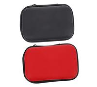 Abaodam 4 Pièces Choisir la boîte de Rangement étui pour Casque médiators Choix de ukulélé Pochette pour écouteurs Cas de récipient Support de médiator pour Guitare Support de Stockage Eva