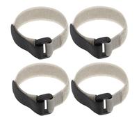 Abaodam 4 pièces Collier Anti-Bruit pour Coq Réglable Lot de Colliers Confortables pour Poulets Canards et Volatiles Prévention des Cris et Contrôle du Bruit