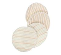 Abaodam 4 Pièces Coussinets D'allaitement Réutilisables et Lavables en Coton pour Femmes Enceintes et Mamans, Utilisation en Extérieur Paquet à Main