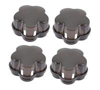 Abaodam 4 Pièces couvercle de protection contre les gaz couvre-boutons de poêle à l'épreuve des enfants four à gaz couvercles de sécurité pour brûleur de four sécurité enfants du four