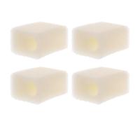 Abaodam 4 Pièces Éponge Filtrante de Rechange, Filtre Dense à Fibres | Remplacement pour Bac Marin et Aquascaping, Matériau Mousse et Fibre, Retient les Particules Suspendre