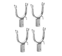 Abaodam 4 Pièces Fourche Support Arbre fruitier pieu bifurquer piquets et Support d'arbre diamètre Branches Soutien Tubes d'arbre de Support béquille d'arbre Alliage d'aluminium