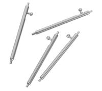 Abaodam 4 pièces Lot de Broches Rapides Inoxydable pour Bracelet Montre Tubes de Fixation Remplaçables Outil Pratique pour Réparation et Remplacement Rapide