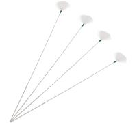 Abaodam 4 pièces Outils de Nettoyage Oreille avec Plume Oie Extracteur Cérumen Antidérapant et Massage Canal Auditif Bâtons Confortables pour Enlever Cire Sèche et Couleur Aléatoire