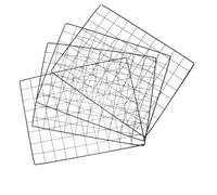 Abaodam 4 pièces Panneaux Grillagés pour Cage Chien DIY Barrière Métallique Résistante Séparation Modulable pour Enclos et Cages Chiots