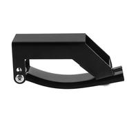 Abaodam 4 Pièces Pince pour Barres de Toit de Voiture en Fer Noir | Montage sur Barre Transversale, Accessoire Pratique et Solide, pour Fixation de Coffre de Toit
