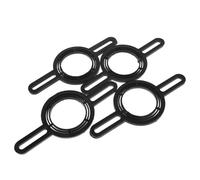 Abaodam 4 Pièces Plastique Support de Haut-Parleur de Voiture pour Audio | Joint, Entretoise et Adaptateur, Installation Facile, Positionnement Précis, pour Système Automobile et Amélioration Sonore