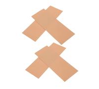 Abaodam 4 Pièces Protège-semelles Antidérapants pour Chaussures à Talons Hauts Coussinets Absorbants Choc Autocollants Transparents pour Femmes Semelles Stabilisatrices Beige clair