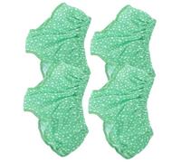 Abaodam 4 pièces sous-vêtements Poupée Culottes à Pois Délicate et Légère Accessoires de Remplacement pour Poupées Lot