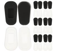 Abaodam 48pièces Plaquettes de Nez Silicone pour Lunettes Coussinets Nasaux Antidérapants Remplacement Facile pour Soleil