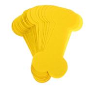 Abaodam 4paquets Lot Papier Jaune Os pour Offrandes Funéraires Animaux Rituels Spirituels Et Commémoration des Ancêtres