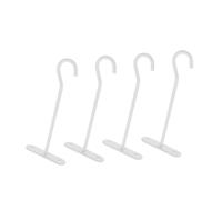 Abaodam 4Pièces Crochets De Plafond pour Plantes Suspendues De Charge Robuste pour Jardinières Et Lanternes Fixation Murale Pratique Et Durable