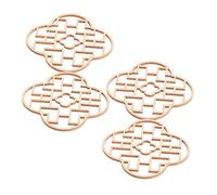 Abaodam 4pièces Miniature Windows Bois Non pour Maison De Poupée Accessoires De Décoration DIY pour Modèles Architecture Chinoise Et Mini