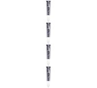 Abaodam 4pièces Pluviomètre Transparent Tube De Mesure De Pluie Réutilisable pour Jardin Et Pelouse Outil Précis pour Évaluer Les Précipitations Extérieures