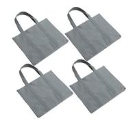 Abaodam 4pièces Pochette à avec Poignées Sac Fourre-Tout Épicerie Organisateur De Voyage Portable Sacs à Collation pour Courses Et Articles De Sport