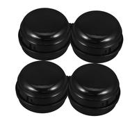 Abaodam 4pièces Protège-boutons pour Cuisinière à Gaz de Brûleur et Verrous de Sécurité pour Four Protections de Sécurité pour Garçon Fille