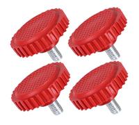 Abaodam 4pièces Supports à Vis Plastique pour Balances Électroniques avec Antidérapants Base Durable pour Mesures Précises Cuisine Et Salle De Bain