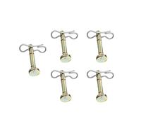 Abaodam 5 Ensembles Coffret de Goupilles de Cisaillement et Clips de Verrouillage Compatibles Accessoires Pratiques pour Déneigeuse et Souffleur